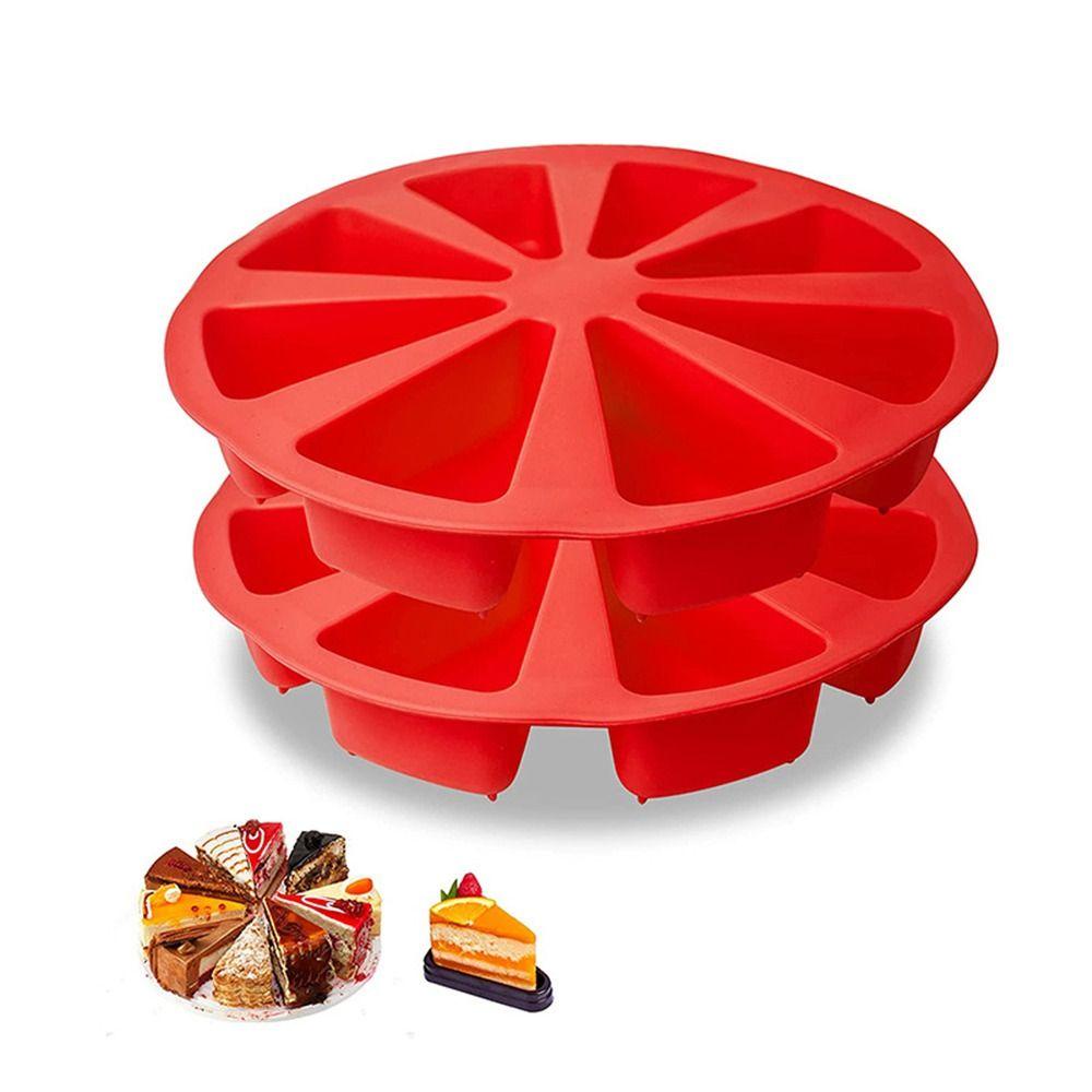 R-FLOWER Silicone Scone Pan Muffin Cupcake Untuk Baking Pizza Maker Cetakan Pizza Anti Lengket