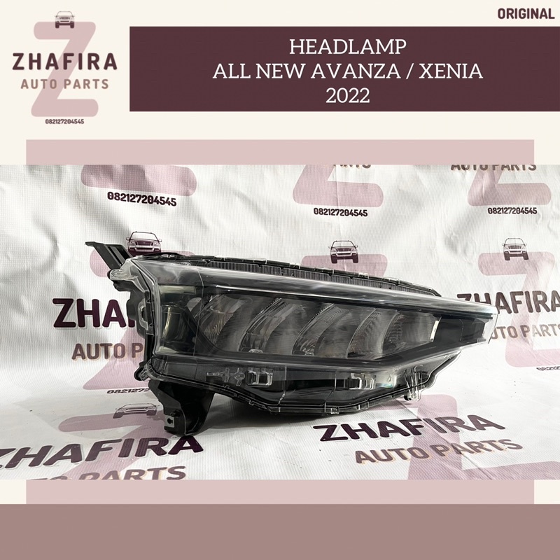 Headlamp Headlight Head Lamp Light Lampu Depan Utama Mobil Daihatsu All New Xenia 2022 Original