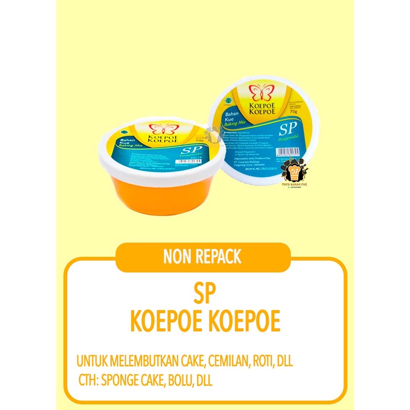 

SP KOEPOE 70 GR (CAKE EMULSIFIER)