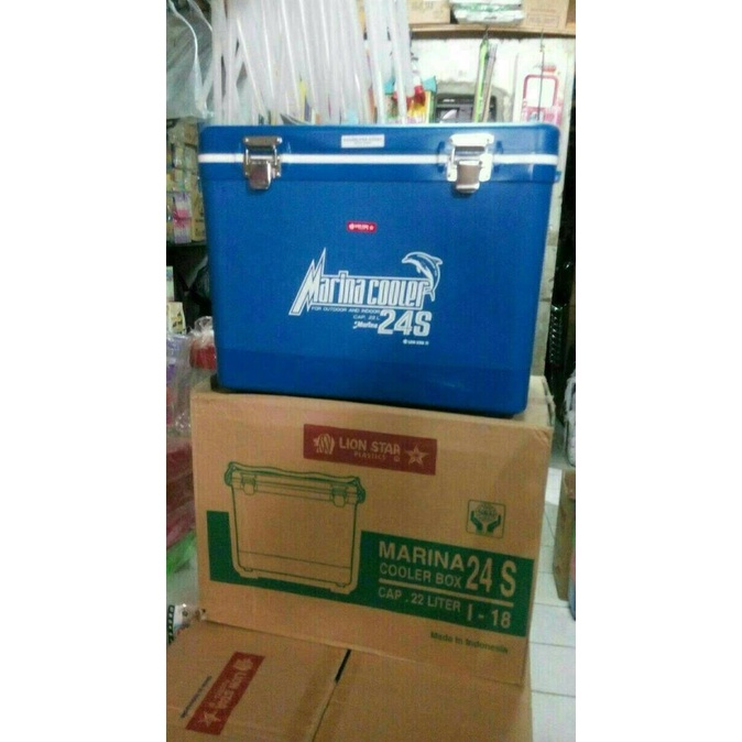 (KHUSUS GOJEK) COOLER BOX MARINA 24S LION STAR
