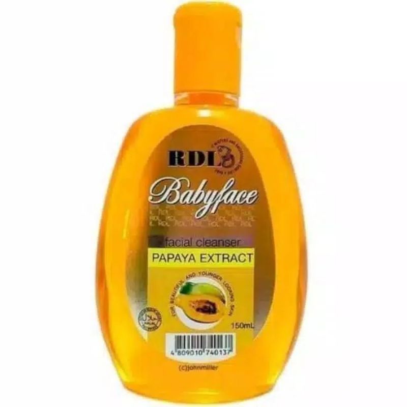 RDL  Babyface Facial Cleanser with Papaya Extra