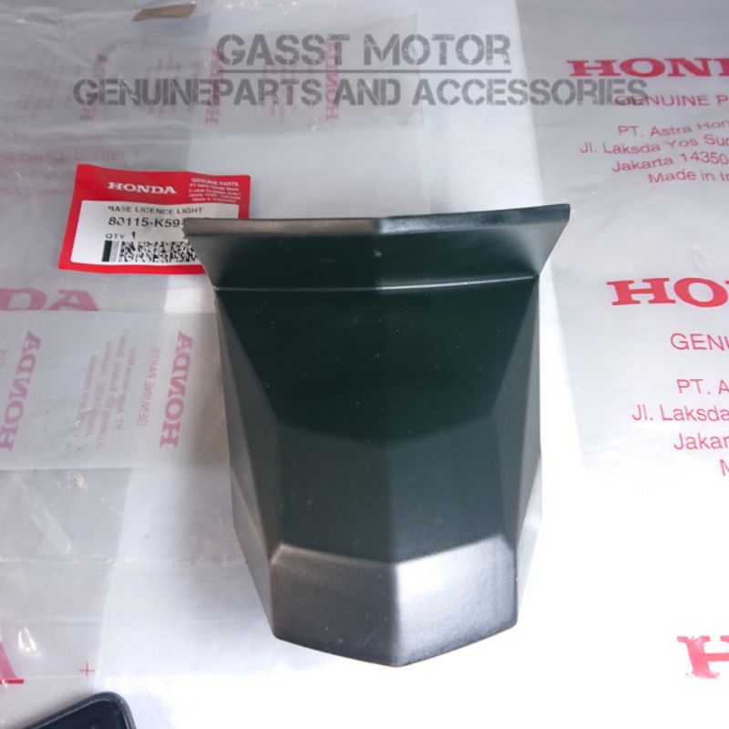 Cover Lampu Plat No Belakang Vario 125 150 Original 80115-K59-A10