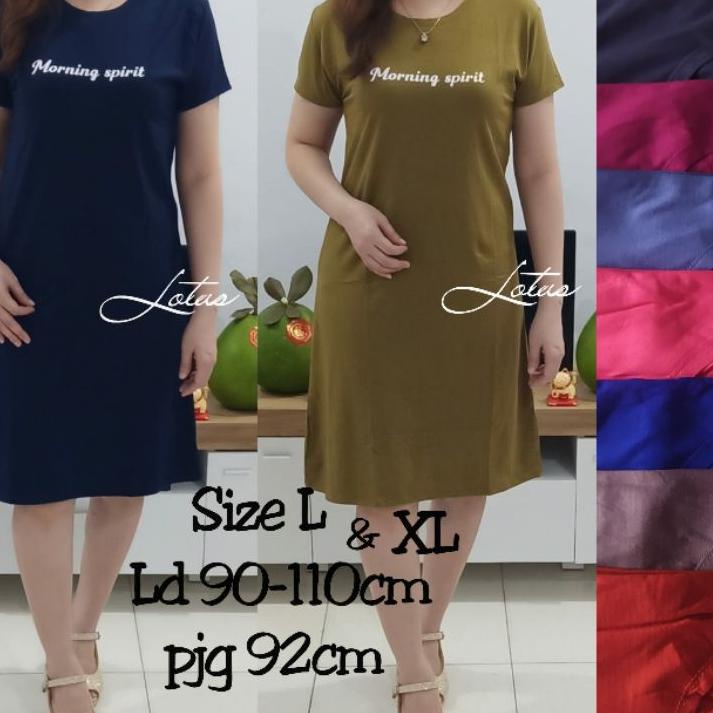 Harga Bersahabat DASTER LEMONE SPANDEX PREMIUM - DRESS CASUAL