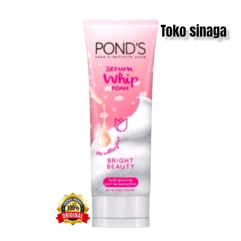 Ponds serum whip foam 100ml.