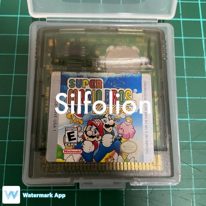 Super Mario Bros Deluxe Gameboy Color GBC Advance GBA SP Nintendo