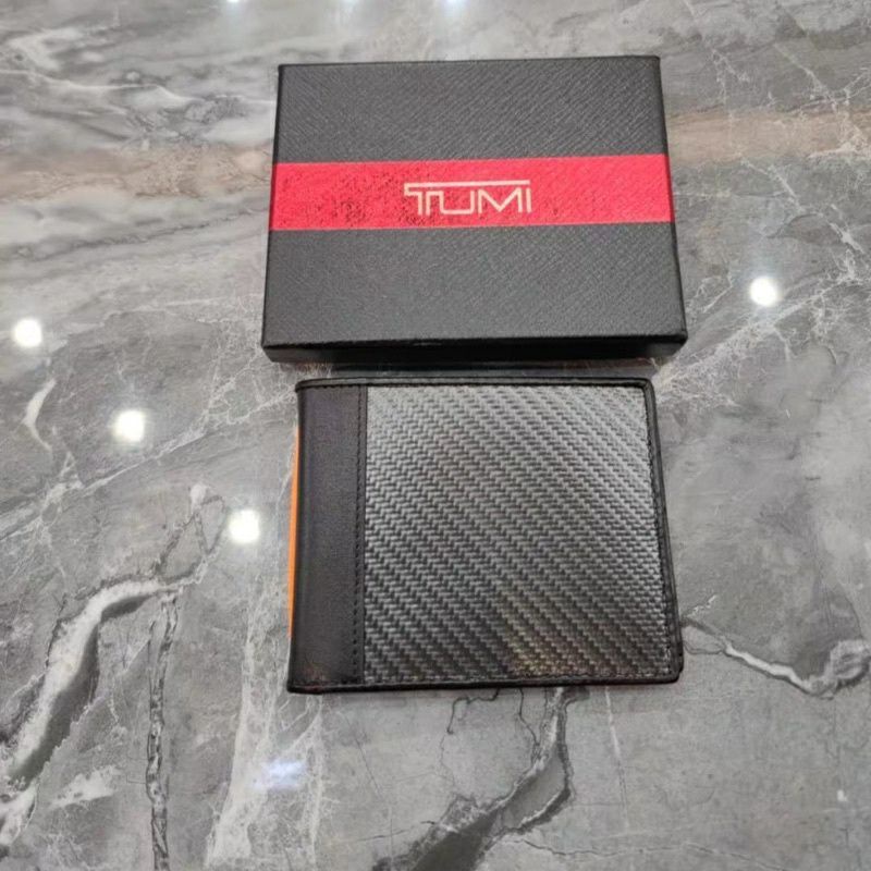 Dompet Tumi McLaren Global Double Bieffold Dompet Pria Mirror Quality