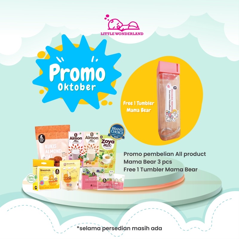MamaBear Zoya Mix ASI Booster 200gr / Minuman Pelancar ASI