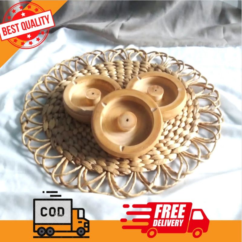 Asbak Kayu Asbak Rokok Unik Souvenir