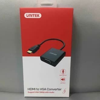 UNITEK HDMI TO VGA CONVERTER With Audio