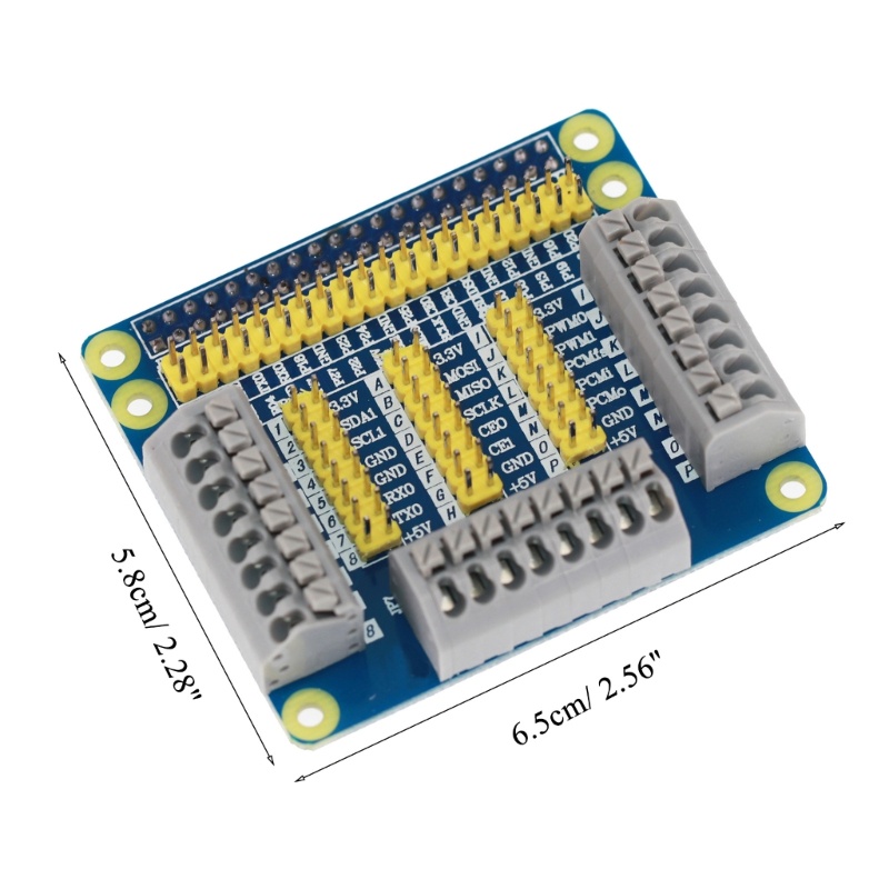 Btsg Untuk Raspberry Pi GPIO Expansion Extension Board Topi Terminal Sekrup Untuk Raspberry