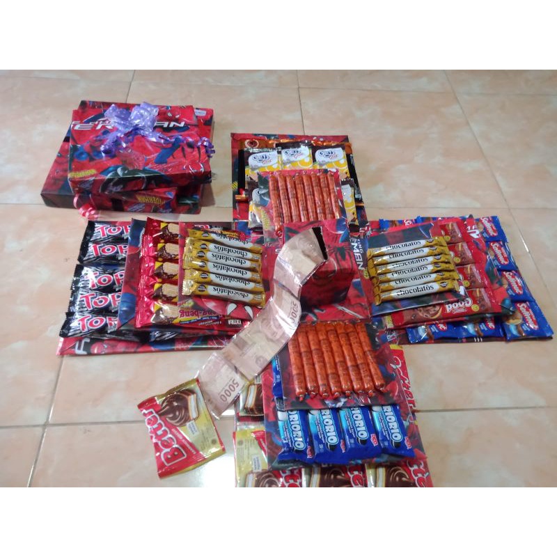 kado ulang tahun/snack box/explosion box snack