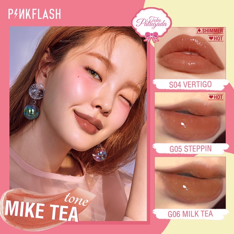 [BISA COD] Pinkflash #OhMyGloss High Shine Lip Gloss - Pinkflash Lipgloss