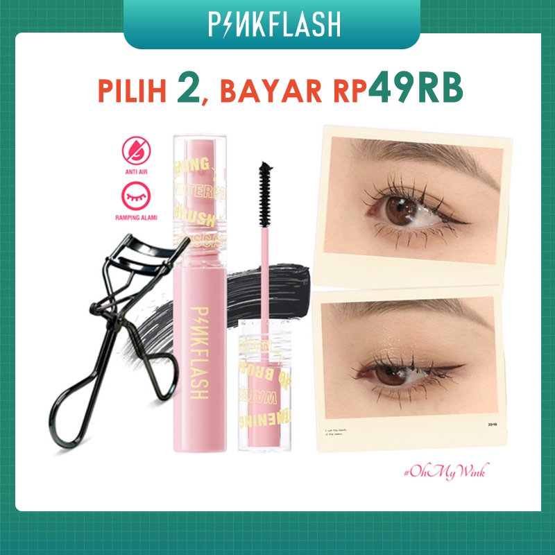 PINKFLASH OhMyWink Length Curled Ultrathin Fibre Waterproof Limitless Eyelash Skinny Mascara Long-lasting