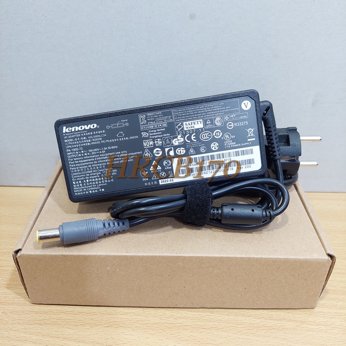 Adaptor Charger Laptop Lenovo 20V - 4.5A Jarum - New Bergaransi