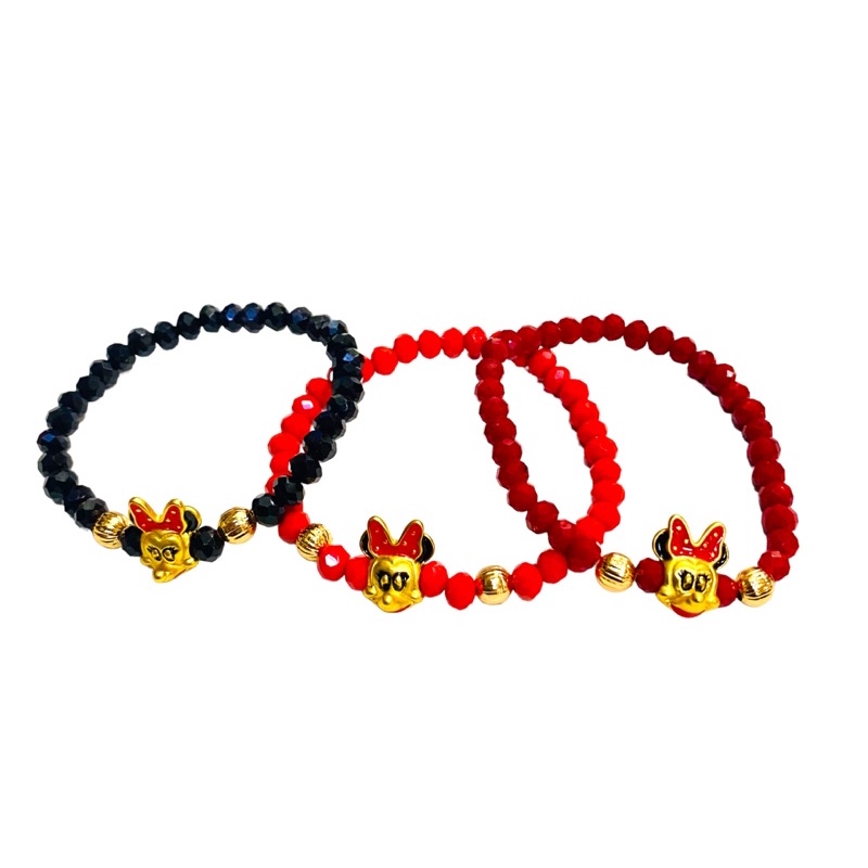 gelang kristal ceko asli//gelamg lapis emas//perhiasan//gelang