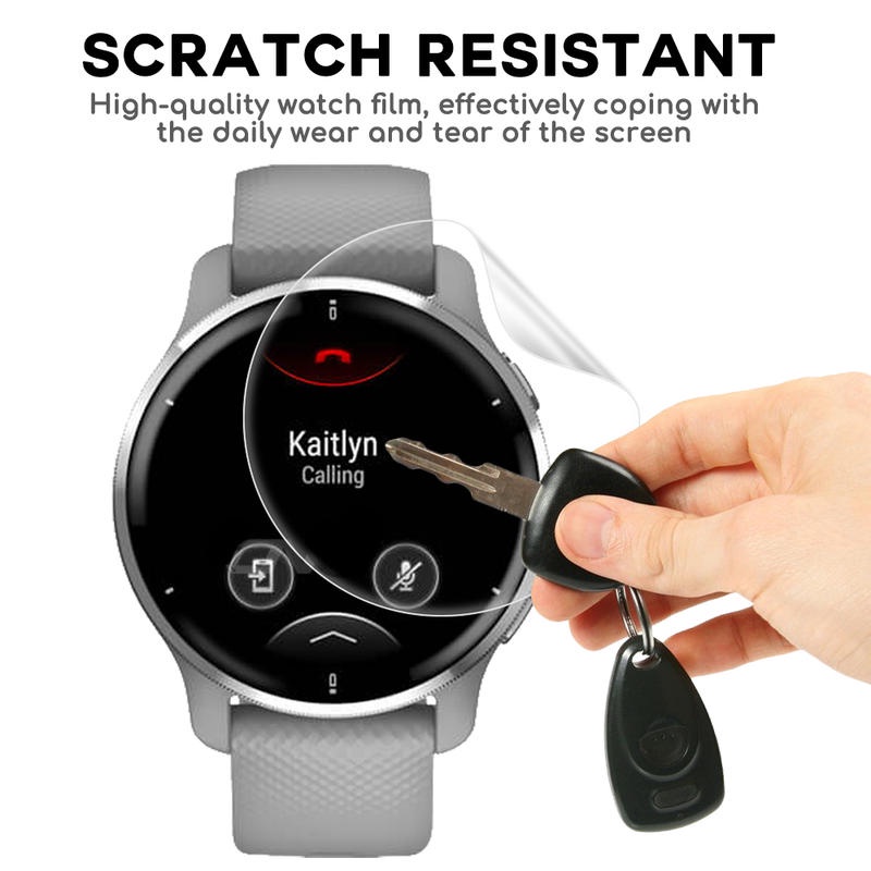 Film Pelindung Layar Smartwatch Garmin Venu SQ2 Music 2 2S Bahan TPU