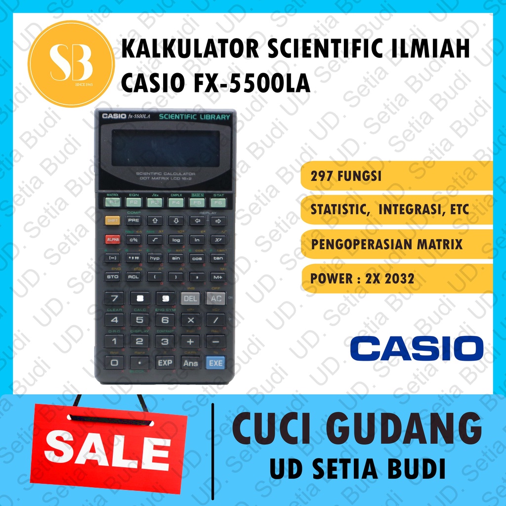 Kalkulator Scientific CASIO FX-5500LA