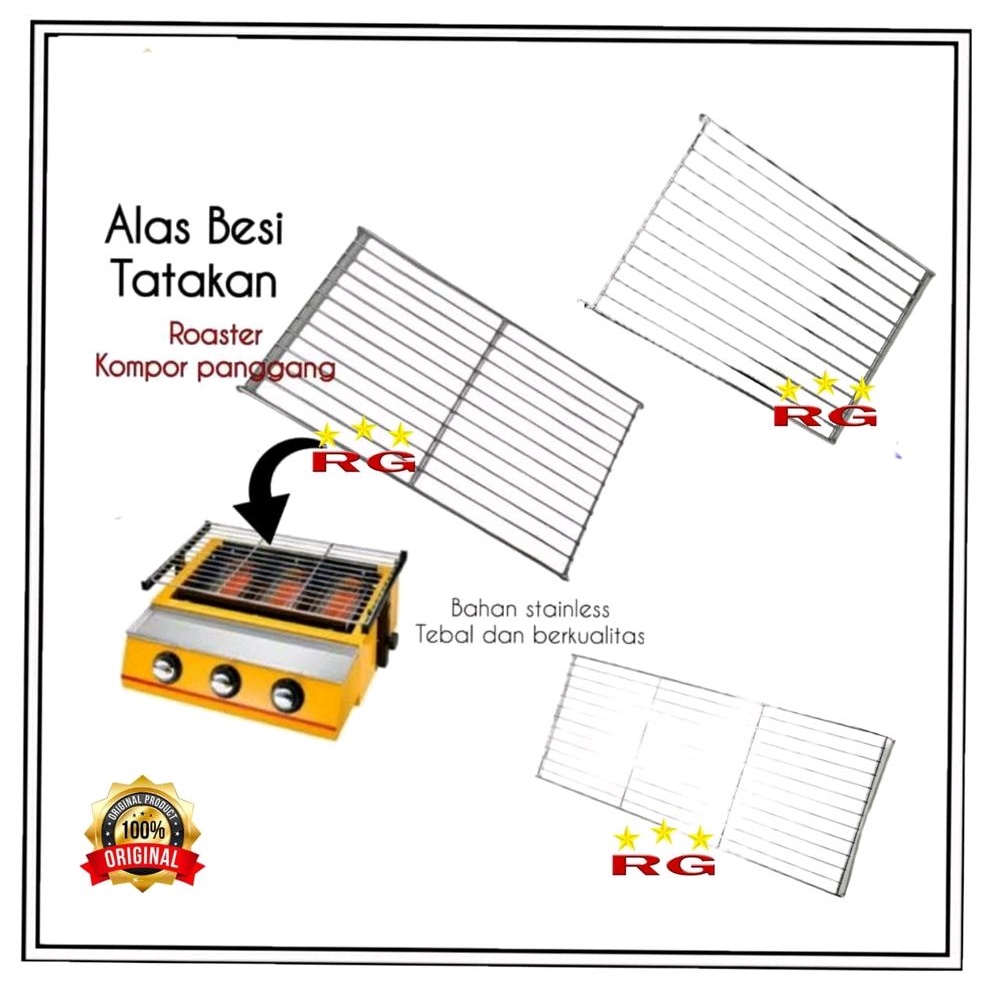 ALAT BESI TATAKAN KOMPOR PANGGANGAN UMUM