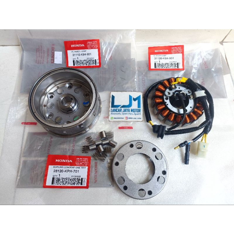 SPUL CRF 150 SPULL SPOL STATOR COMP ALTERNATOR CRF 150 L CRF150L 31120-K84-901 FLYWHEEL MAGNET MAGNI