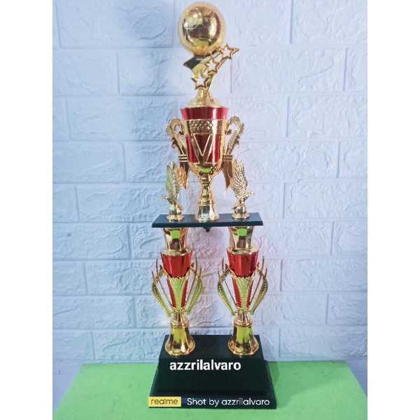 piala kaki 2 body 102 FG bola Tinggi 67cm