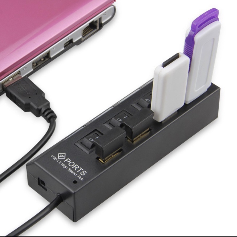 Usb Hub Saklar 4 Port in 1