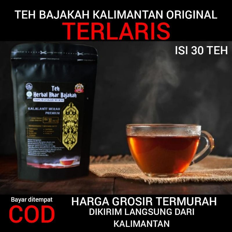 

Teh Celup Akar Bajakah PREMIUM Isi 30 Original || Teh Akar Bajakah Kuning Premium 25 Sachet