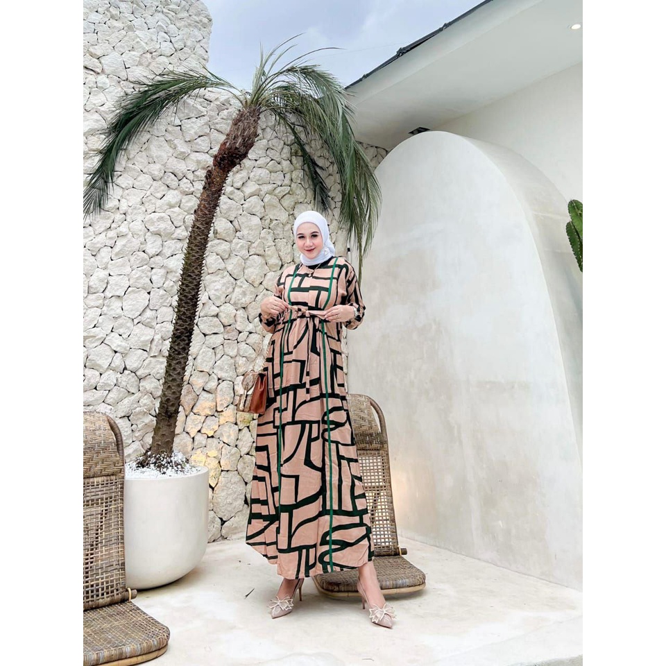 BAJU GAMIS SYAR'I  JUMBO MOTIF ABSTRAK KEKINIAN DAN TERBARU BAHAN RAYON BIG SIZE XXL LD 120CM  RASELETING DEPAN BISA UNTUJ BUSUI  DAN FRIEDHLI WUDHU