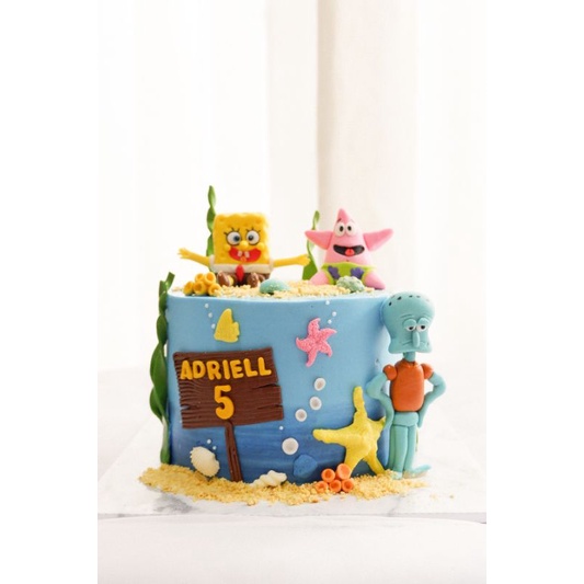 

kue ulang tahun custom kue ulang tahun spongebob