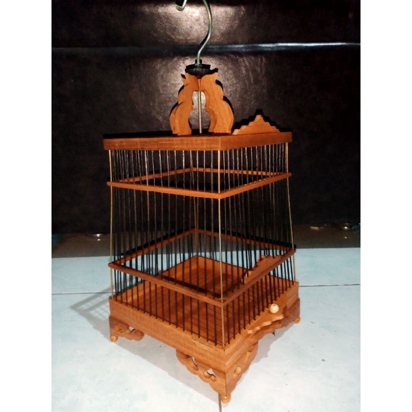 Image of Sangkar cungkok untuk burung kecil #3