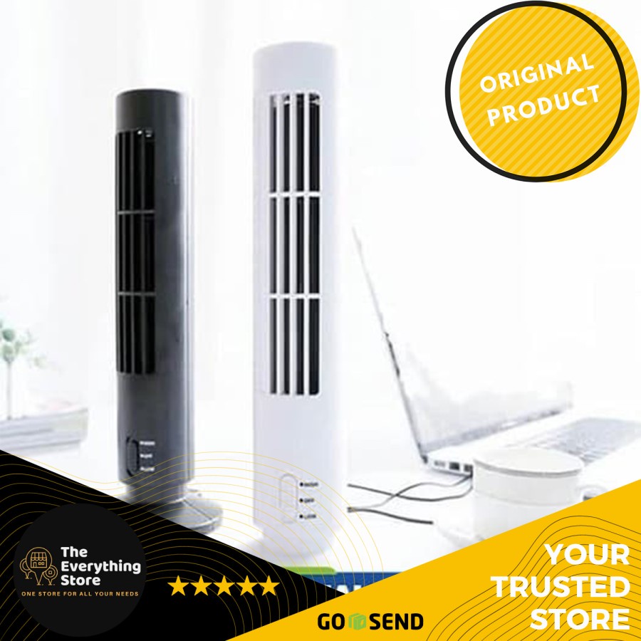 Famio USB Leafless Ultra Quite Tower Fan ORIGINAL