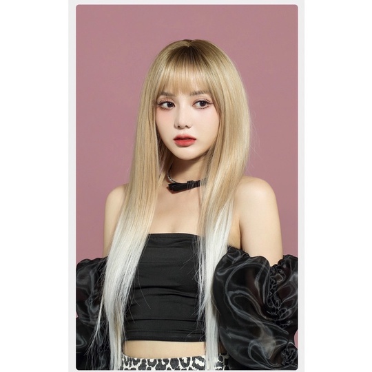 6001 full wig korean bonding 80 cm