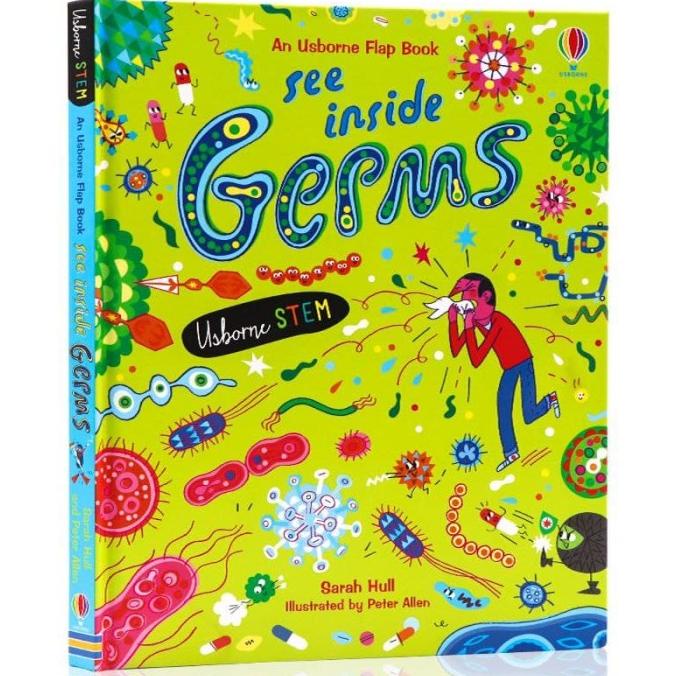

Promo Ready Buku Edukasi Usborne Flap Book See Inside - Germs