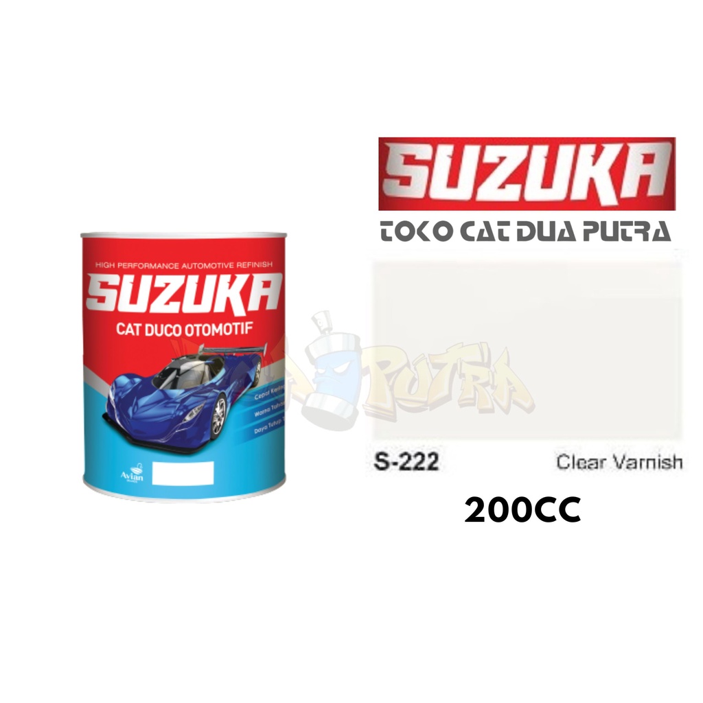 Clear Coat Suzuka 222 Clear 200cc