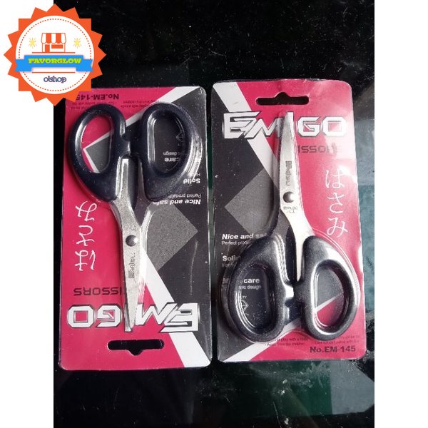 

Gunting Kecil 4''/ 13cm Hard Steel Sharp & Safe merk emigo sejenis Samarinda