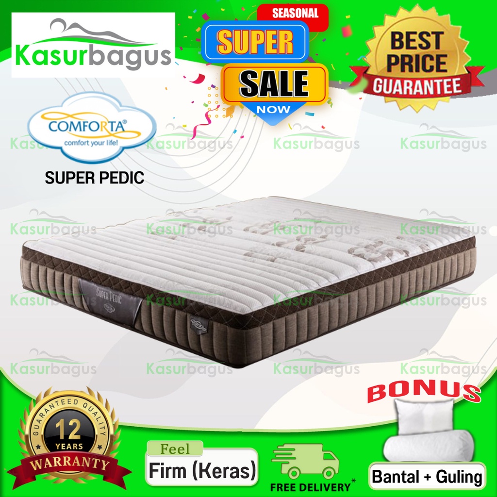 Comforta Kasur Springbed Super Pedic - Kasur Saja 100x200