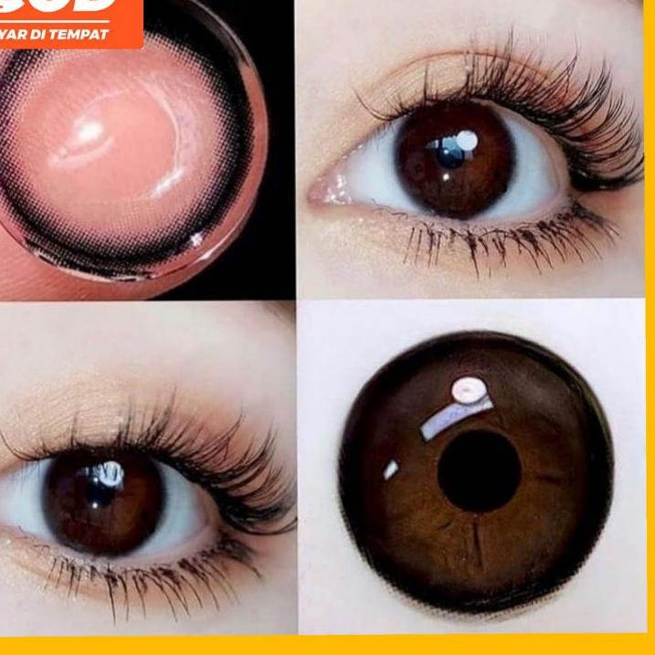 Paling Laris SOFTLENS NATURAL BLACK 14,00 MM- softlens black - softlens hitam SOFTLENS MINUS NORMAL