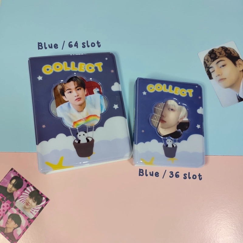 (ItsPico) Album Foto/Binder For Photocard KPOP Mini Collect Book Lucu 1p 2p kolbuk