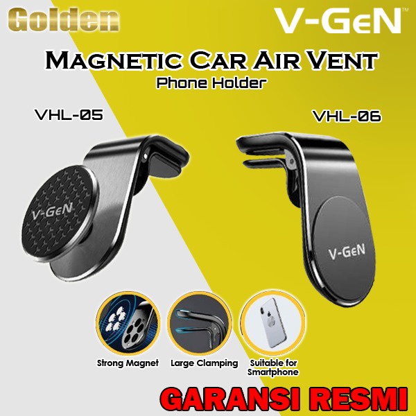 VGEN V-GeN VHL-05 VHL-06 Magnetic Car Air Vent Phone Holder HP Mobil