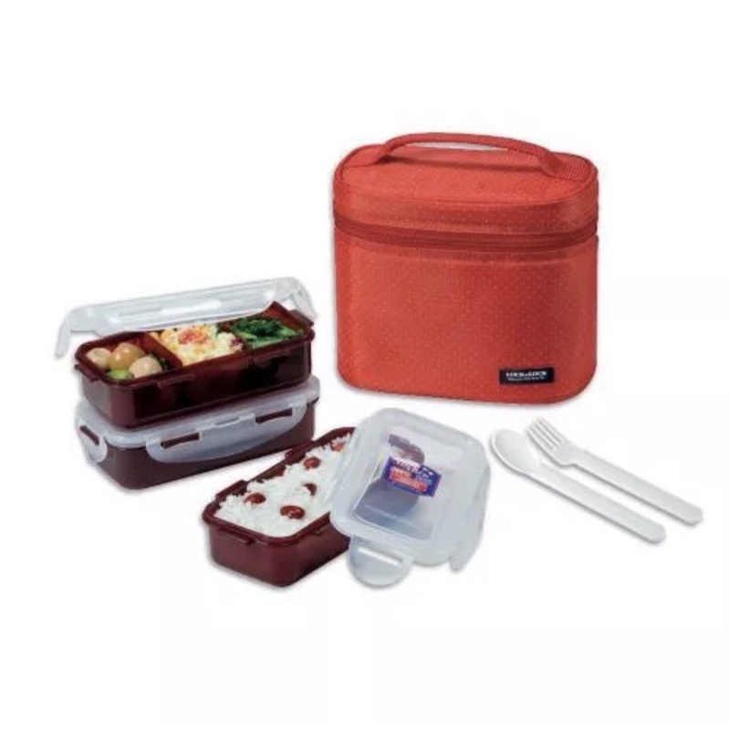 Lock n Lock Lunch Bag Set