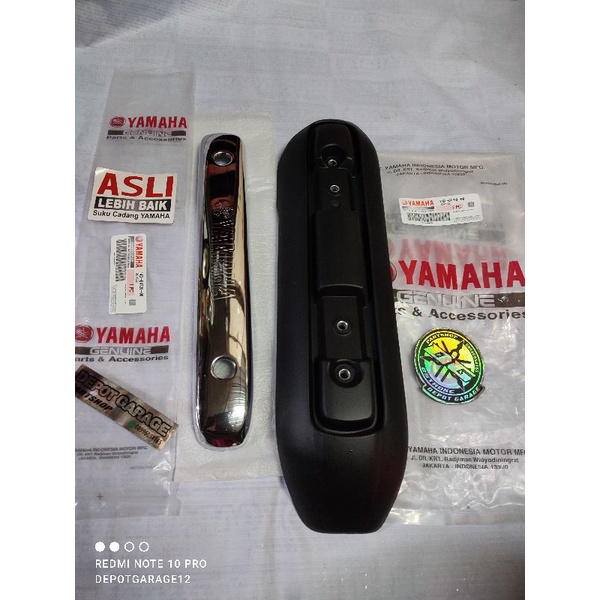 cover tameng knalpot+lis tameng knalpot mio smile mio soul original