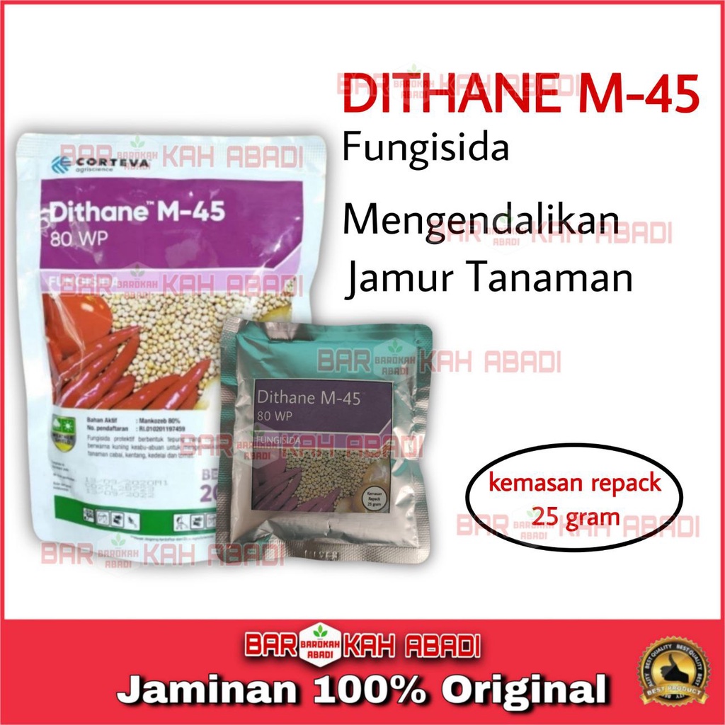 REPACK Fungisida Dithane 25gram | Dithane M-45 80WP 25gram