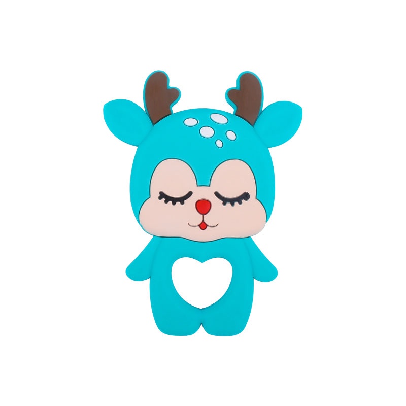 TC 2 RUSA | TEETHER BABY MODEL RUSA | GIGITAN BAYI TEETHER BENTUK RUSA | MAINAN GIGITAN BAYI SILICONE BPA FREE | RUZAIN MALL