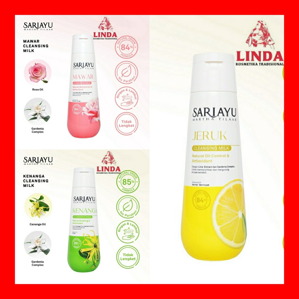 SARIAYU CLEANSING MILK 100/150 ML