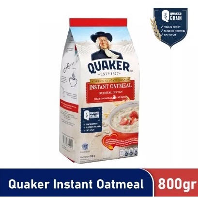 

RK60 Quaker Instant Oatmeal 800 Gr Pouch 800Gr