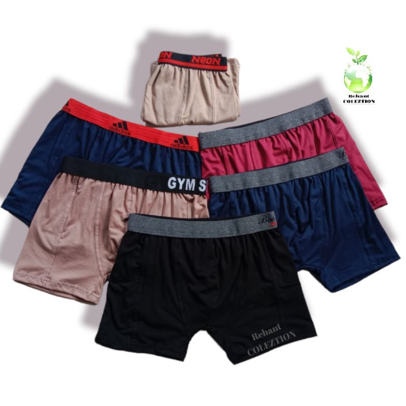 Celana dalam pria Boxer isi 6 pcs berkualitas