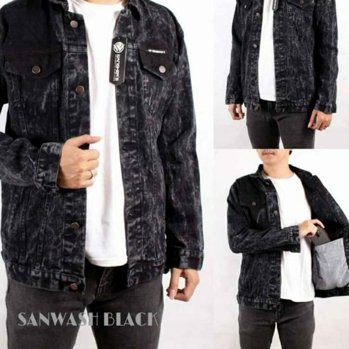 SALEJaket Jeans Sanwash Pria Original / Jaket Sanwash Jeans pria|RA5