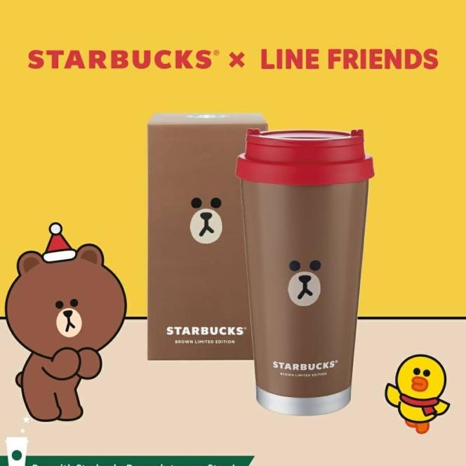 Tumbler Starbucks X Line Friends (Botol Minum Starbucks Line Friends)