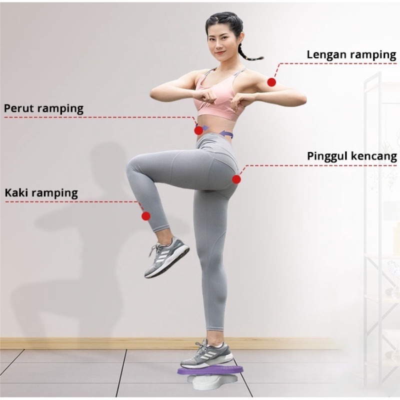 Magnetic Trimmer Jogging Body Plate | Melangsingkan Tubuh Alat Olahraga