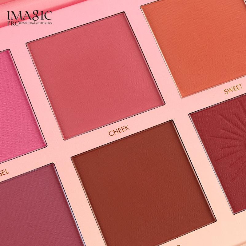 [ 100% ] [ ORIGINAL &amp; READY ] IMAGIC FA-123 6 COLORS PALETTE BLUSH ON - WARNA NATURAL &amp; SEGAR