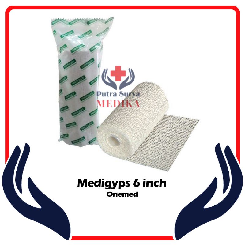 Medigyps Plester Bandage | Gips Onemed Ukuran 6inch